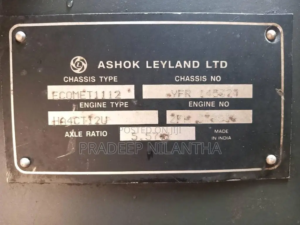 Ashok-Leyland E Comet 1112 2006 Lorry (Used)