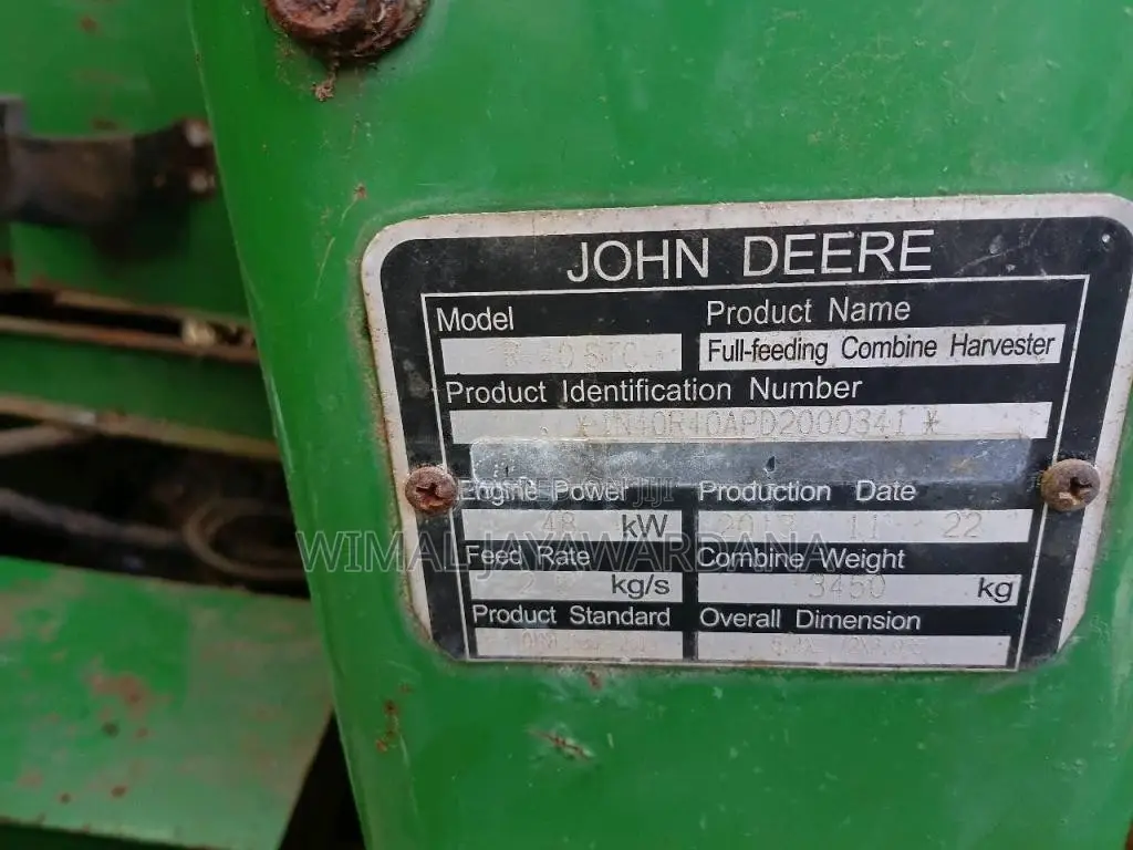 John-Deere Harvester 2013 Tractor (Used)
