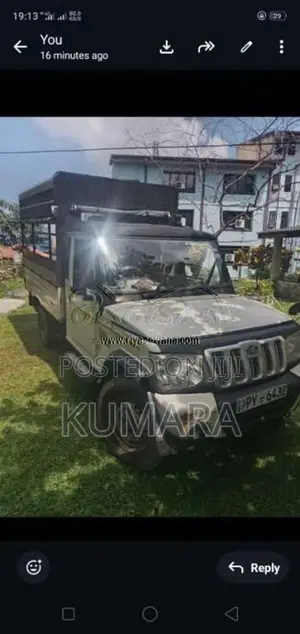 Mahindra Bolero Maxi Truck 2014 Pickup (Used)