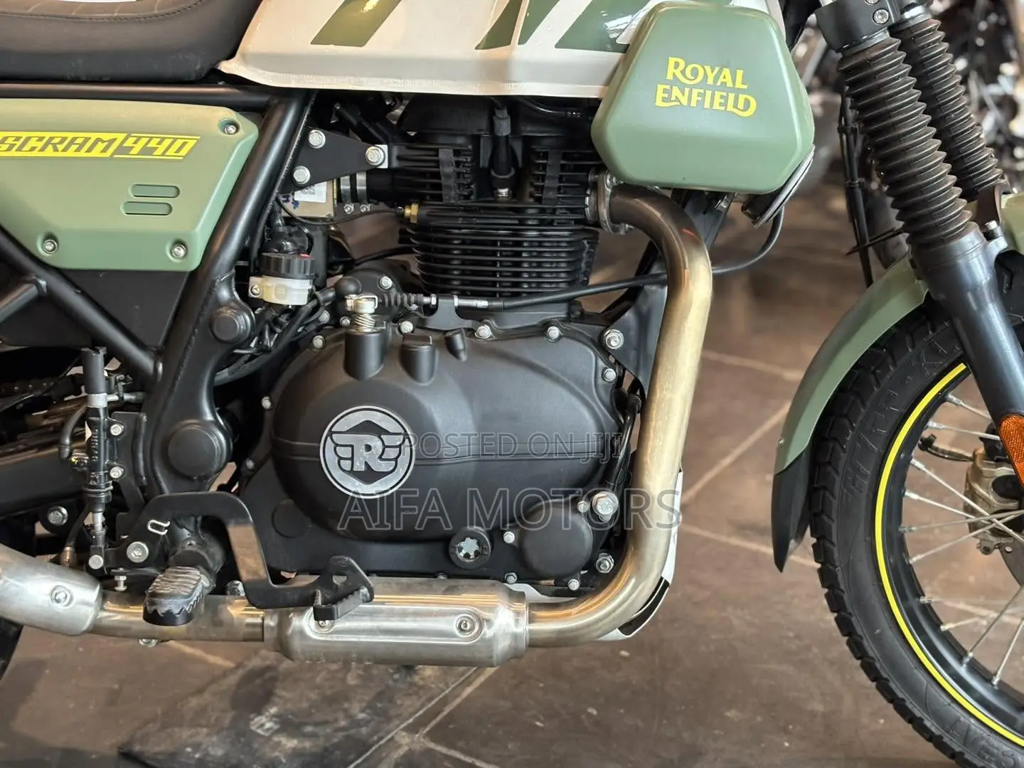 New Royal Enfield Scram 411 2026 Green