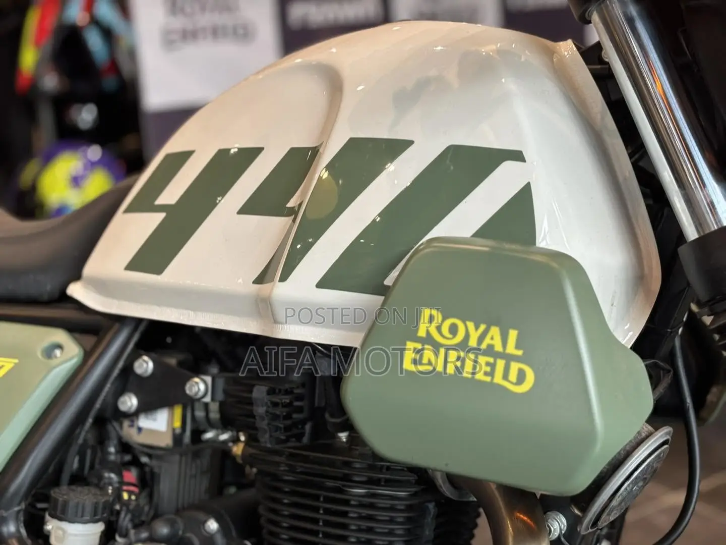 New Royal Enfield Scram 411 2026 Green