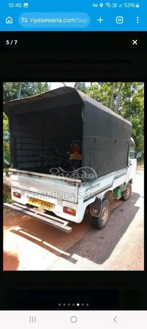 Mahindra Maxximo 2012 Lorry (Used)
