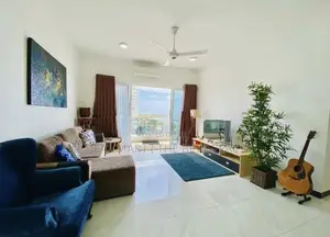 MOUNT LAVINIA : 2-BR (1240 SQFT) OCEAN VIEW FURNISHED APARTMENT FOR SA