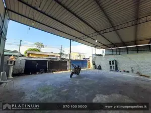 20.8P Commercial Land With Warehouse For Sale Nugegoda Thalapathpitiya