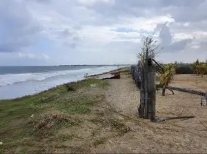 POTTUVIL : 5 ACRES PRIME BEACHFRONT LAND FOR SALE