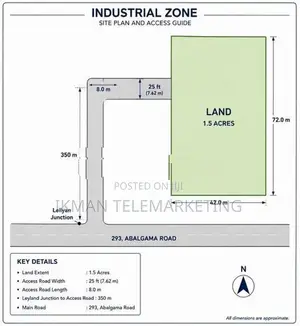Land for Rent in Homagama