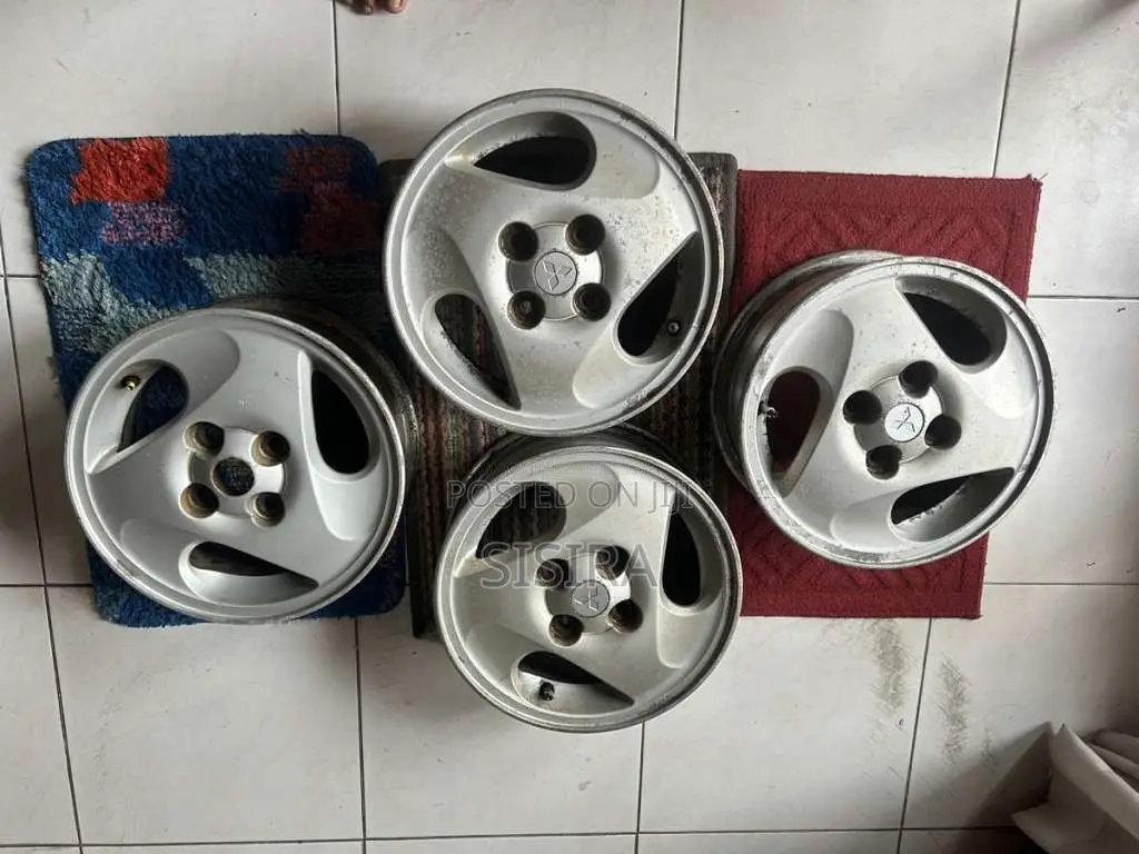 Alloy Wheels 13 Mitsubishi HB Original Japanese J13*5J 46 ENKEI Langa 