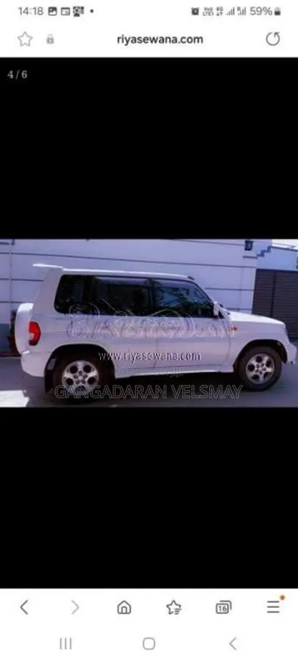 Mitsubishi Pajero IO 2002 SUV (Used)