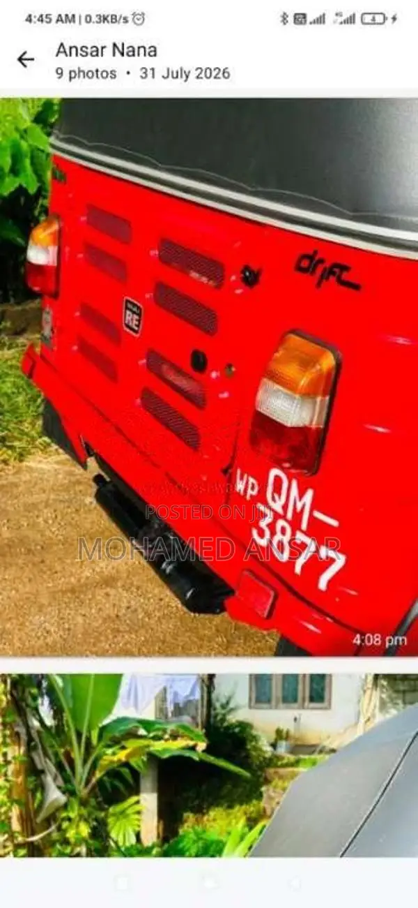 Bajaj 4 Stroke 2009 Three Wheel (Used)