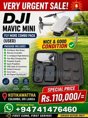 DJI Mavic Mini – Fly More Combo Pack