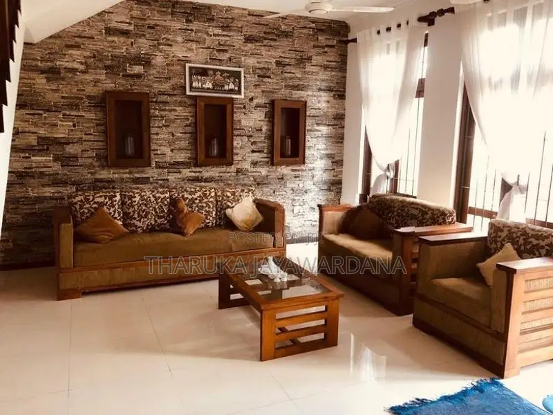 Fully Furnished Modern 3 Storey House with Solar Power in Malabe