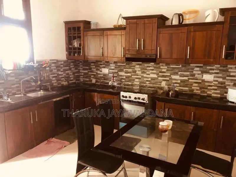 Fully Furnished Modern 3 Storey House with Solar Power in Malabe