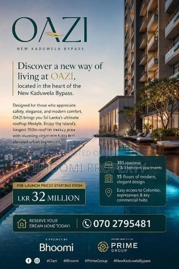 KADUWELA JUNCTION Discover a New Standard of Apartment Living.