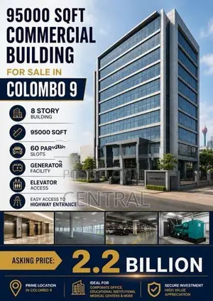 95,000 sqft Commercial Building for sale in Colombo 9 (C7-10314)