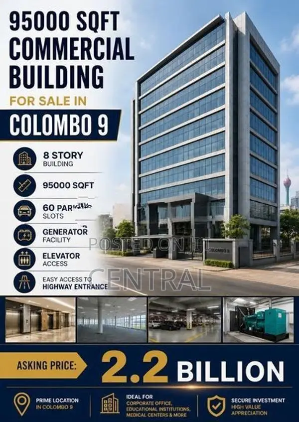95,000 sqft Commercial Building for sale in Colombo 9 (C7-10314)