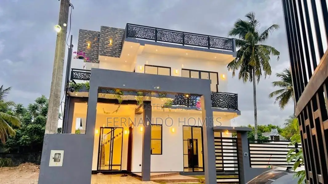 Box Modern Perfect Excellent Design 4BR Luxury House For Sale Negombo