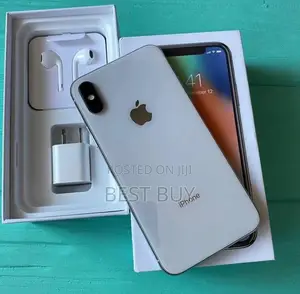 New Apple iPhone X 256 GB Silver